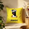 Hot PPinguable Cushion Cover Versatile DoubleSided Pillow Case Fit for Sofa Bed Car  Daily Decor