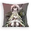 Angels of Death Rachel x Zack Pillow Case Sofa Living Room for Bedroom car Headboard Backrest Cushion Square Cushion Nap Time