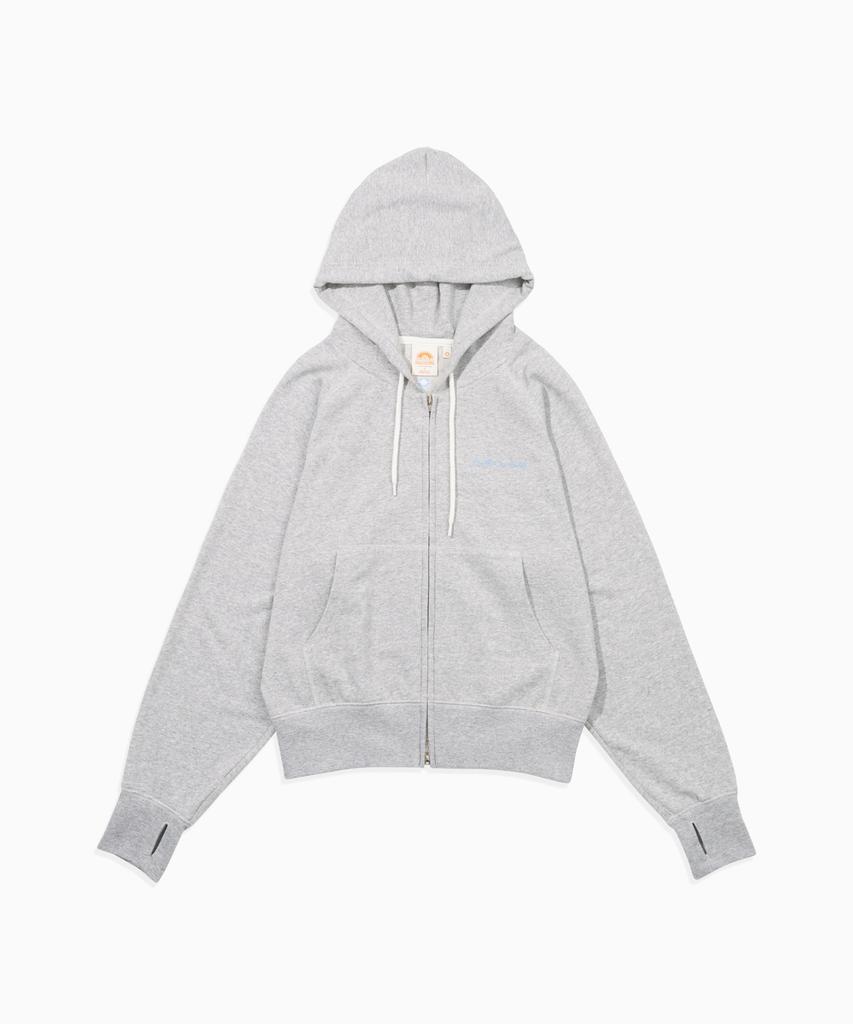 Hello Sunrise Hs Sweat Zip-Up Hoodie (W)_Gray