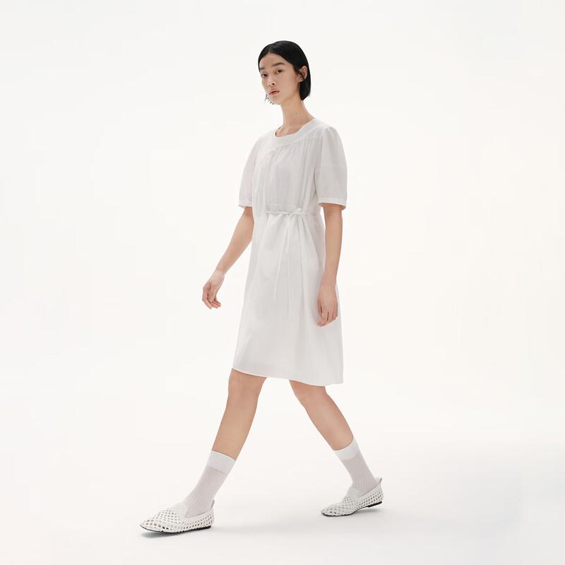 Broadcast French Chic Pleated Mini Dress