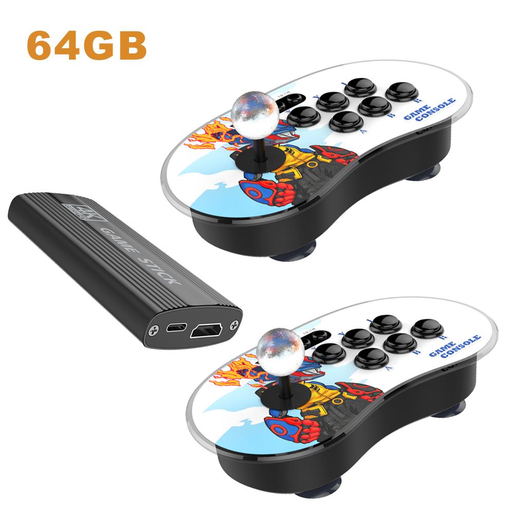 

НОВАЯ A16 Ретро игровая консоль с двумя джойстиками Ретро портативная игровая консоль Беспроводной игровой контроллер Консоль для аркадных игр 20000