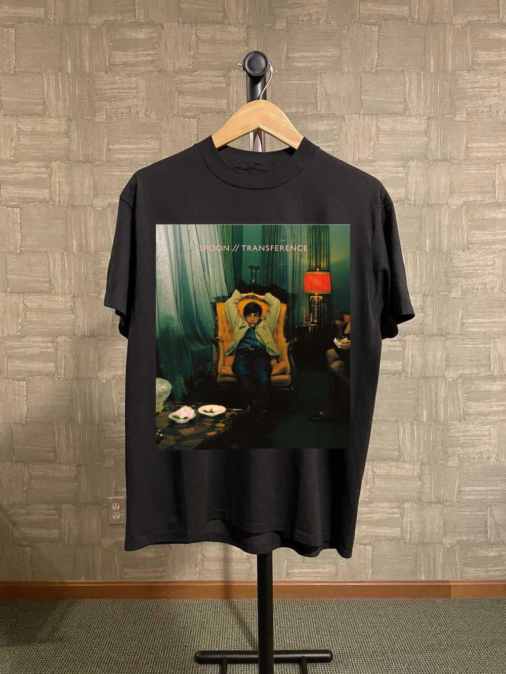 Spoon – Transference Black Cotton SHirt All size S-5XL CL594 XXL