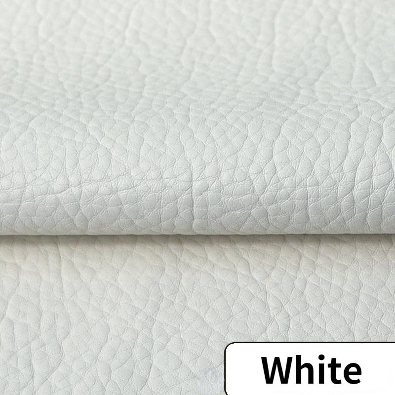 1Pc 100*140cm Litchi PU Leatherette Faux Leather Fabric Synthetic For Sewing Bow Bag Brooches Sofa Car DIY Hademade Material