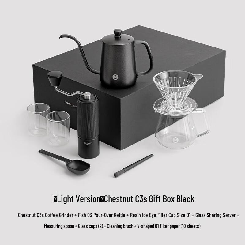 

Ручная кофемолка Timemore Chestnut C3S в подарочной коробке