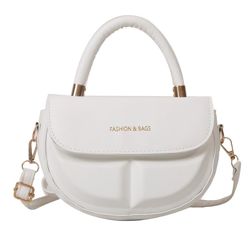 Fashionable Single Shoulder Crossbody Bag For Autumn/winter белый