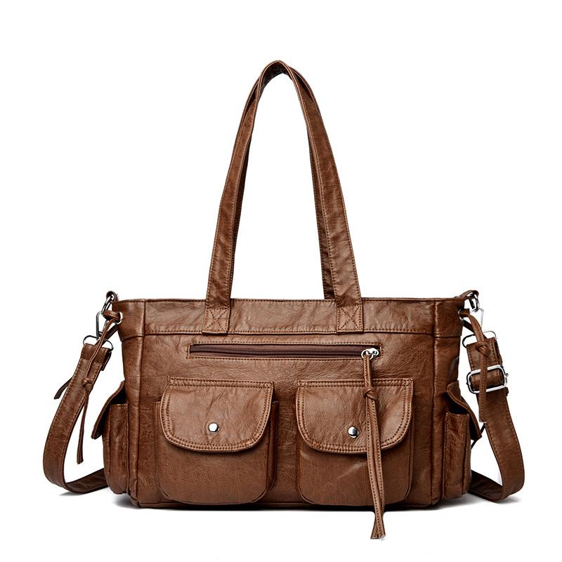 Винтажная сумка для мотоцикла, Ретро модная однолямочная сумка через плечо, Сумка под мышку