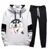FJLTDCP Sweatshirt and Hoodie Set for Men and Training Running Casual Sports Pants White Women, Wear, Sportswear, Wear, Outerwear, - - 3-XL