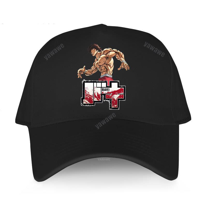 Najnowsze bawełniane letnie czapki baseballowe dla mężczyzn Snapback Baki Hanma Anime Manga Hip Hop kapelusz Harajuku kobiety dorosły luksusowa czapka golfowa