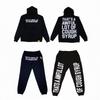 Unisex Übergroßer Baumwoll-Hoodie Mit Kräftigem Buchstabenaufdruck Lässige Streetwear Jugend