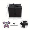 1set  Creative Festival Gift Box Surprise Love Combination Flying Butterfly Handmade Birthday Gift Box Festival Gift