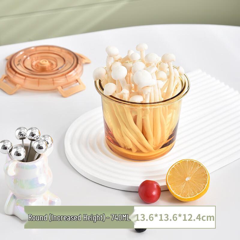 High Borosilicate Glass Food Storage Container