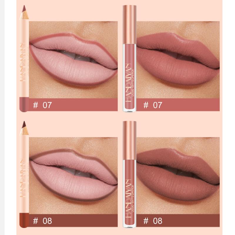 12pcs Lip Sticks Tool Beauty Waterproof Makeup Lips Automatic Pencil Lipstick Masquerade Lipliner