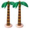2 Pezzi Albero di Palma Gonfiabile Taglia Grande Albero di Cocco Decorazione Festa Piscina Spiaggia Palloncino Albero Accessorio