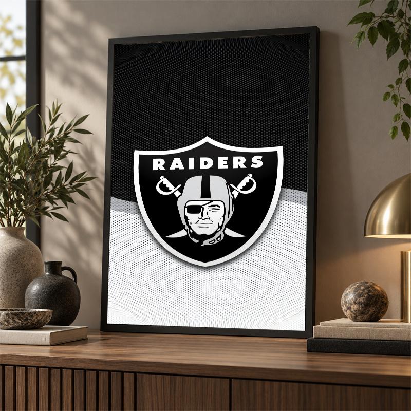 Las Vegas Raiders Diamond Painting Kit 5D Full Drill DIY Diamond Mosaic Wall Art Home Decor