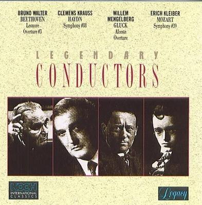 CD E. KRAUSS / KLEIBER / MENGELBERG KR - Legendary Conductors 370112 Austria Classical Used