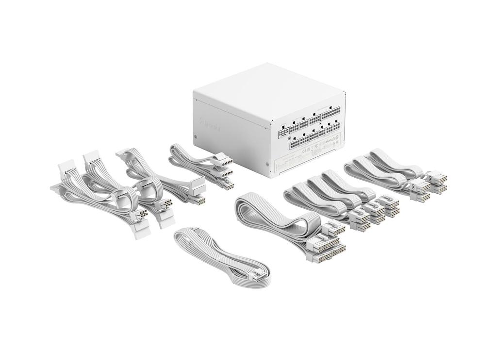 Fractal Design Ion 3 Gold 1000W White PC Power Supply Unit PS1672 FD-P-IA3G-101