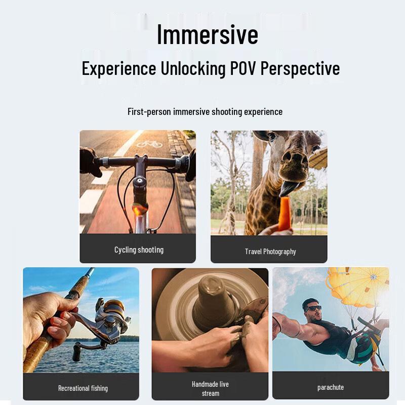 Neck-Mount Magnetic Anti-Shake Phone Stand for First-Person Shooting & Live Streaming