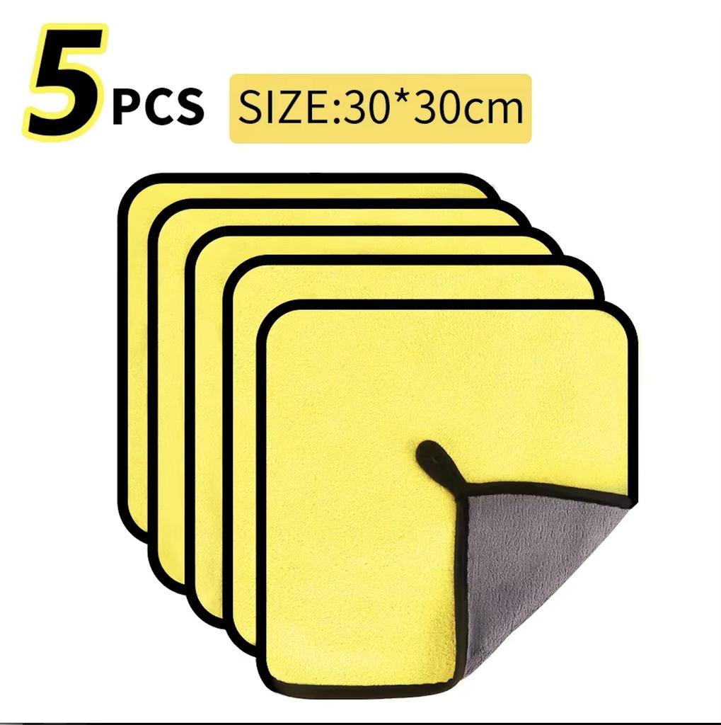 High-end Microfiber Towel Car Wash Towel Detailing Cleaning Cloth Car Wash Drying Towel Car Absorbent Cleaning Products