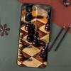 Chess Case For Realme C67 C51 C75 C63 C61 C65 C55 C53 C35 C71 11 12 13 14 Pro Plus GT6 GT7 15 Pro