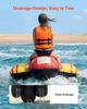 Schleppbare Schläuche zum Bootfahren, 5 Personen Schlauchboote und Schleppboote, 385 kg Kapazität Wassersport Schlauch zum Ziehen mit dem Boot - mit Voll-Nylon-Abdeckung,