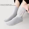 1/5Pairs Men's Running Ankle Socks Summer Mesh Crew Socks Casual Dress Socks Solid Color Breathable Bamboo Booties Socks