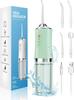 Portable Dental Water Flosser Oral Irrigator USB Rechargeable Water Floss Jet Tooth Pick 8 Tips 220ml Mouth washing machine