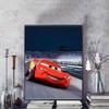 Disney 5D DIY Diamantmalerei Dekorationen Lightning McQueen Renn-Thema Illustration Aus Cars Diamantstickerei Strass Kreuzstich Set Handgemacht