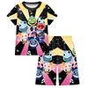 19849 Kids Boys Girls Animal Hospital Top Shorts Pajamas Sleepwear Sets