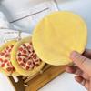 Creative Pizza Plush Toy Keychain Cartoon Ham Pizza Soft Stuffed Doll Pendant Car Key Ring Backpack Bag Decor Kid Gift