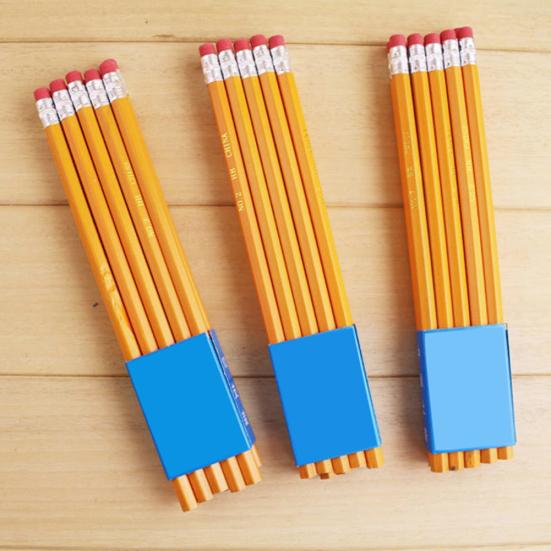 10 szt. Studenci HB ołówek z gumką do mazania dla dzieci artykuły szkolne dla dzieci