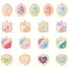 6Pcs/lot Enamel Cherry Butterfly Star Flower Charms For Women Stainless Steel Jewelry Making DIY Necklace Bracelet Accessories