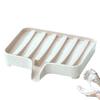 Soap Box Bathroom Draining Rack Hole-free Soap Box Household Draining Box Portable Soap Box