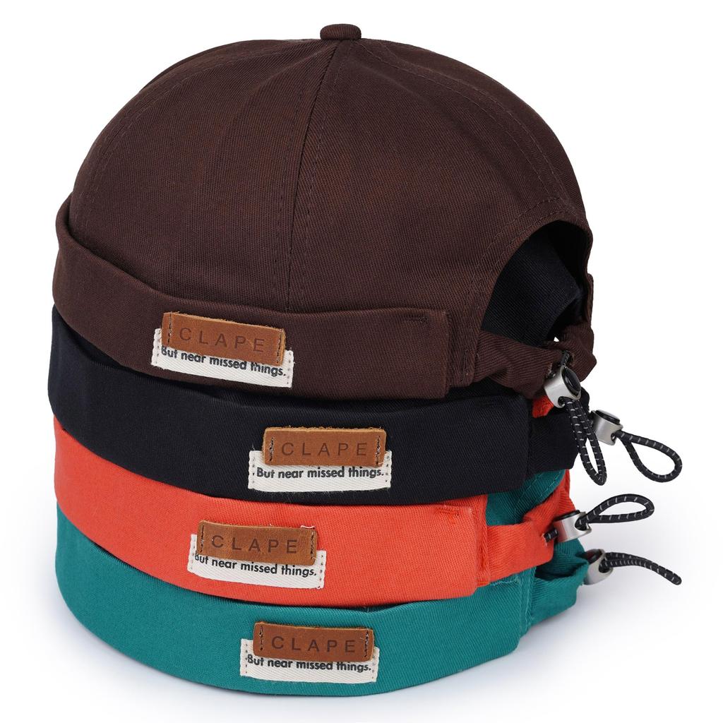 Croogo Roll Retro Watch Solid Unique Gentleman Slimming Motorcycle Brand Tag Included Men's Fisherman's Cap, Cap, Brimless, Cap, Color, Design, Style,