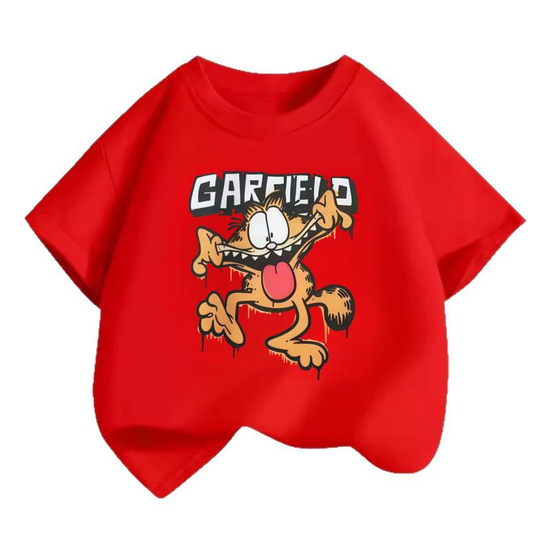 Garfield Graffiti Style Short Sleeve T-Shirt for All Ages