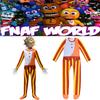 Sundrop Fnaf Costume Bodysuit Jumpsuit Halloween Kid Cosplay Gift Set