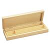 Plumier en bois 3 compartiments 22 x 8 x 3 cm
