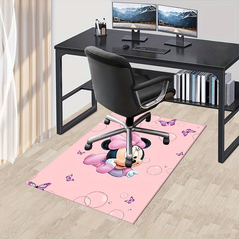 

Office Rug Minnie Mouse, Butterflies theme 3D Printed Anti-Slip Rug-Machine Washable for Living Room 60cm by 90cm