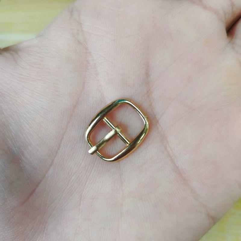 Замена кожаной пряжки для обуви: Противоскользящая застежка Мэри Джейн, Серебряная квадратная пряжка для сандалий.