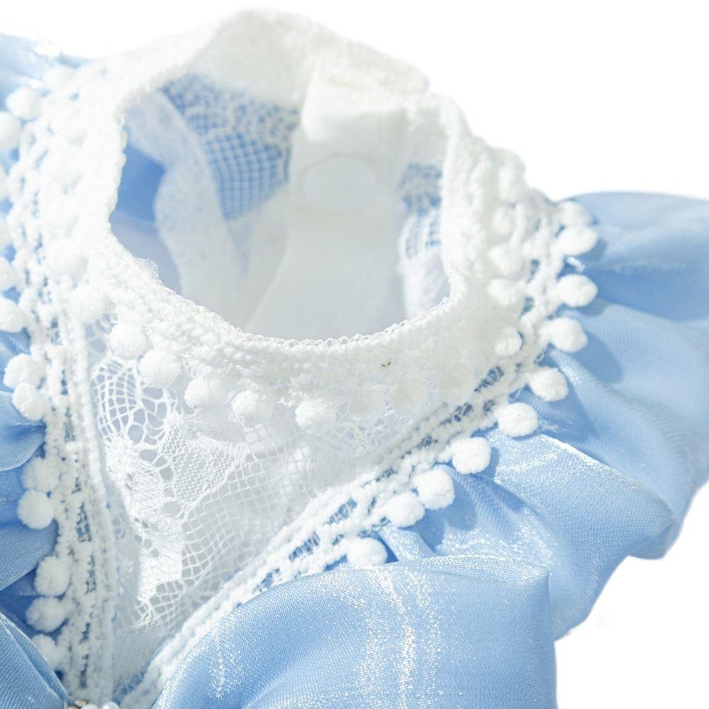 Adorable Puppy Princess Skirt Comfortable Dog Bow Princess Skirt Luxury Cat Skirt  Party