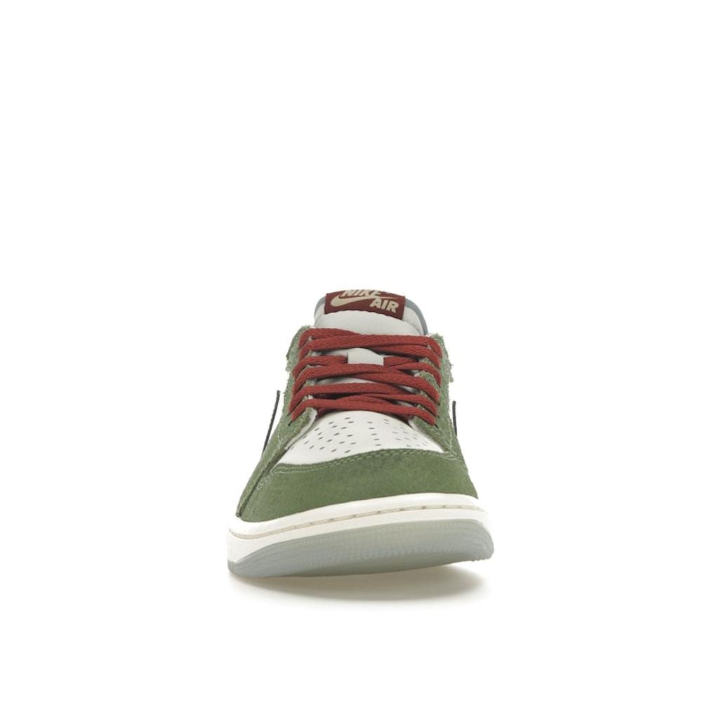 Air Jordan 1 Retro Low OG Year of the Dragon Unisex Sneakers Green Sail Cedar FN3727-100