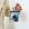 Vintage Marble Texture 2pcs Folding Case For Samsung Galaxy Z Flip6 Flip5 Flip4 Flip3 Solid Color Slim Shockproof Hard PC Ring Holder Phone Cover