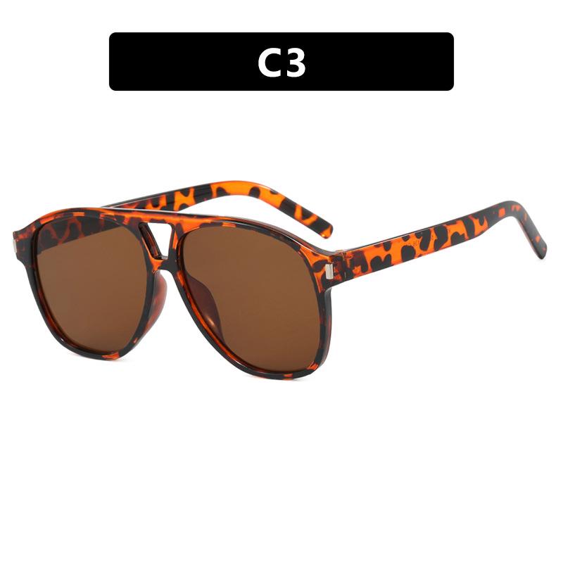 2024 Trendy Double-Bridge Frog-Shaped Retro Sunglasses for Women - Stylish Street-Style Sun Protection