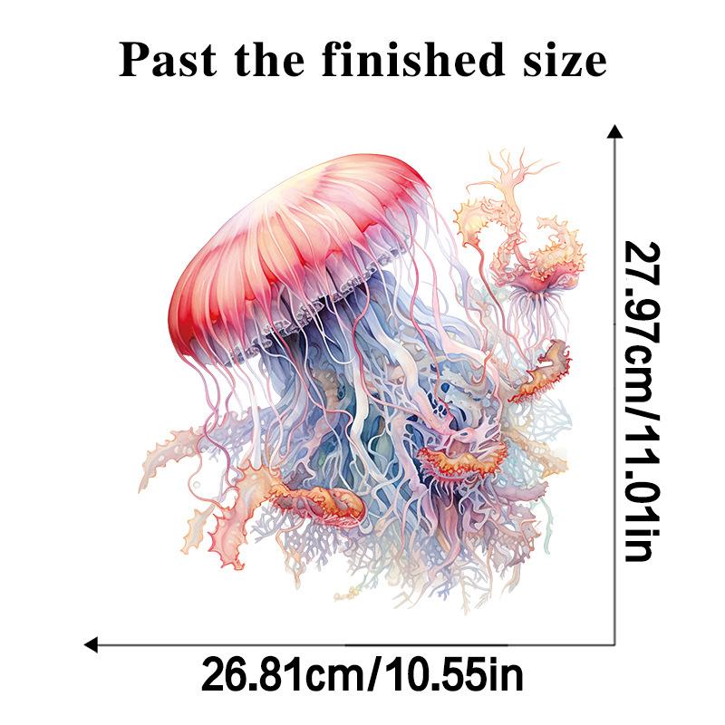10 Styles Summer Seaside Vacation Wall Stickers Beach Sunset Stickers Toilet Stickers Self Adhesive Waterproof