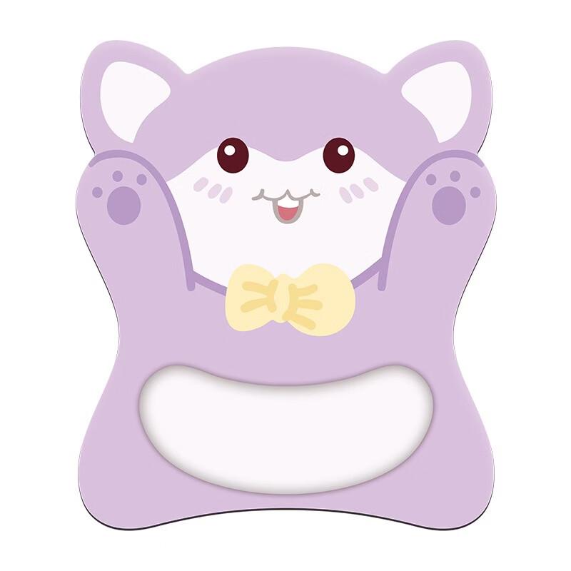 Fumede Cartoon Hamster Mouse Pad with Wrist Rest