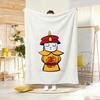 Cartoon F-Forbidden City Cat Throw Soft Warm Throw Blanket for Bedroom Living Room Bed Travel Camping Picnic Gift