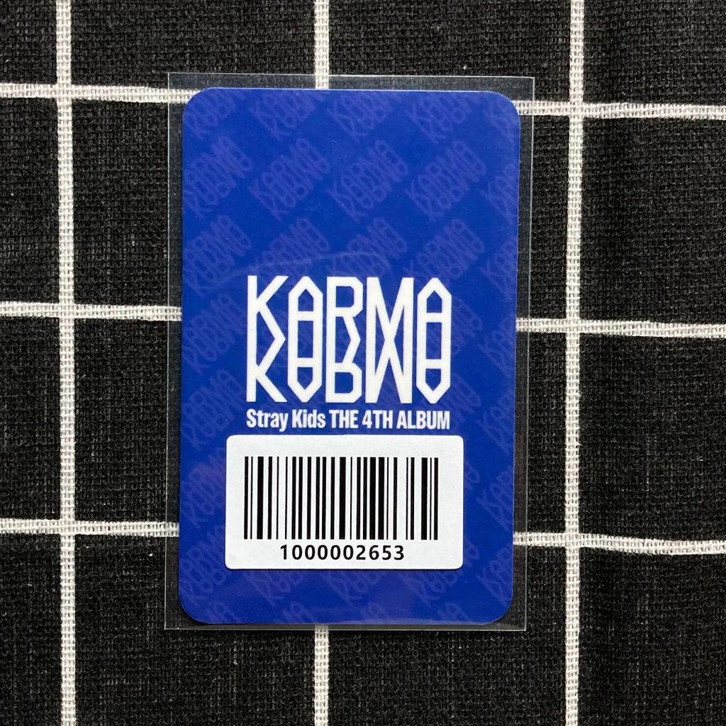 [USED] StrayKids KARMA Fans Bonus Felix Trading Card