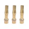1pc Brass Adjustable Bubbling Fountain Nozzle 1/2" 3/4" 1" Thread Multi-branch Floating Air Spray Head Pond Pool Hotel Parks
