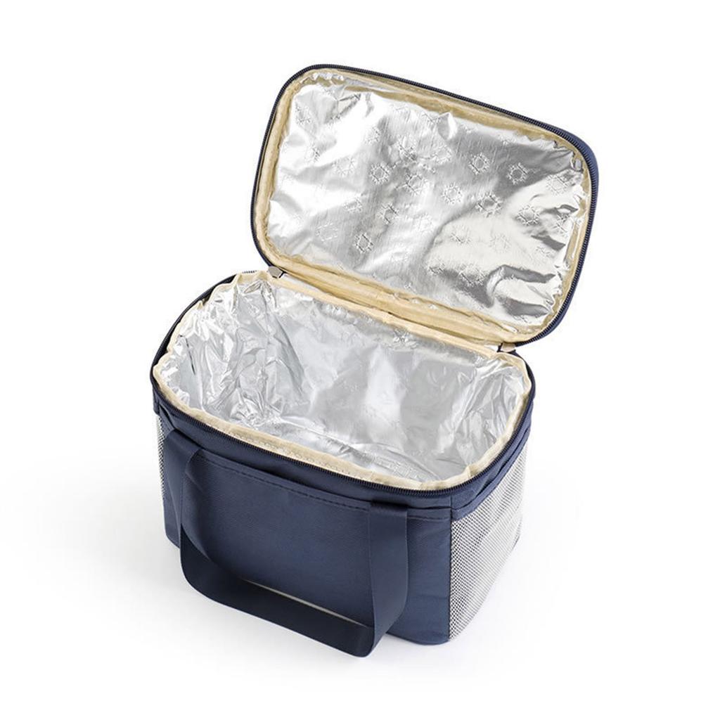 Thermal Lunch Bag for Travel and Outdoor Activities Waterproof Lining Suitable for Office and Picnic Reusable Lunch Bag