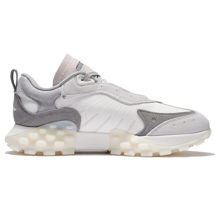 Li Ning Overload Low top Casual Shoes Men's Gray White AZGS033-2