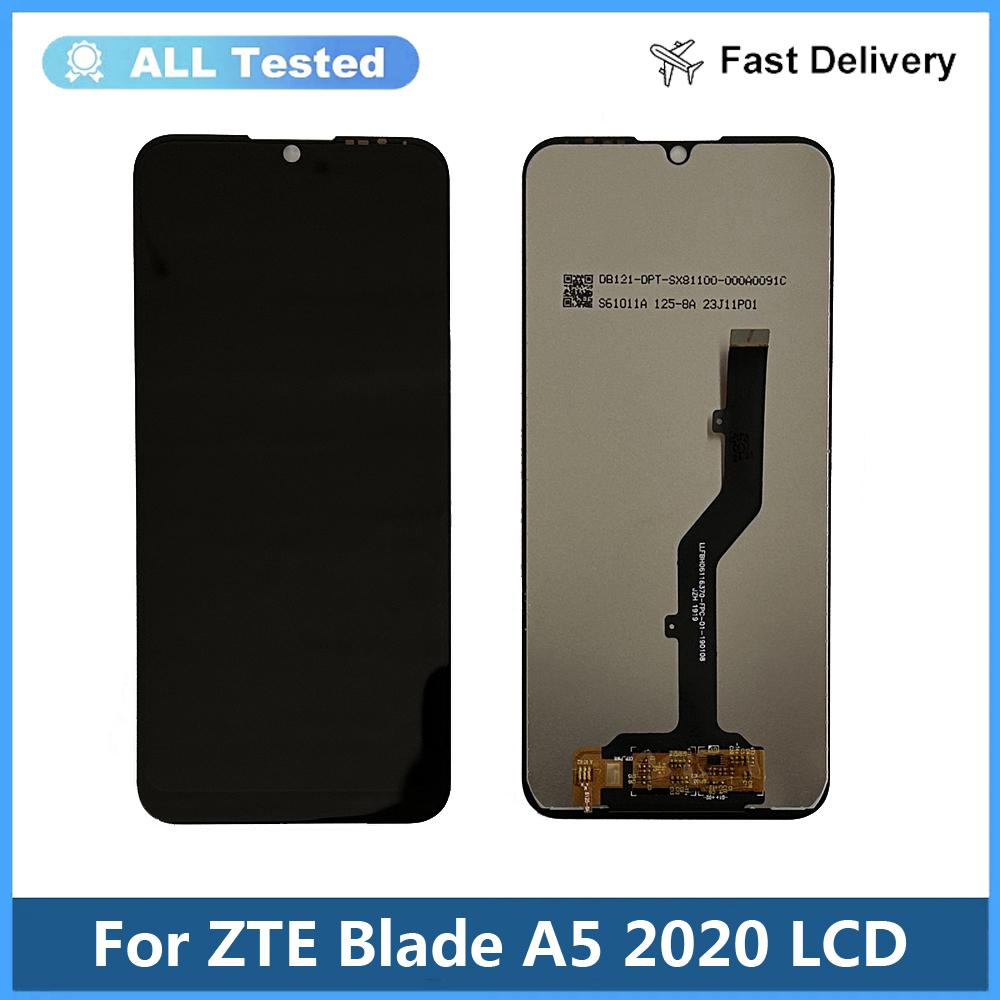 

LCD Screen and Digitizer Full Assembly For ZTE Blade A5 2020